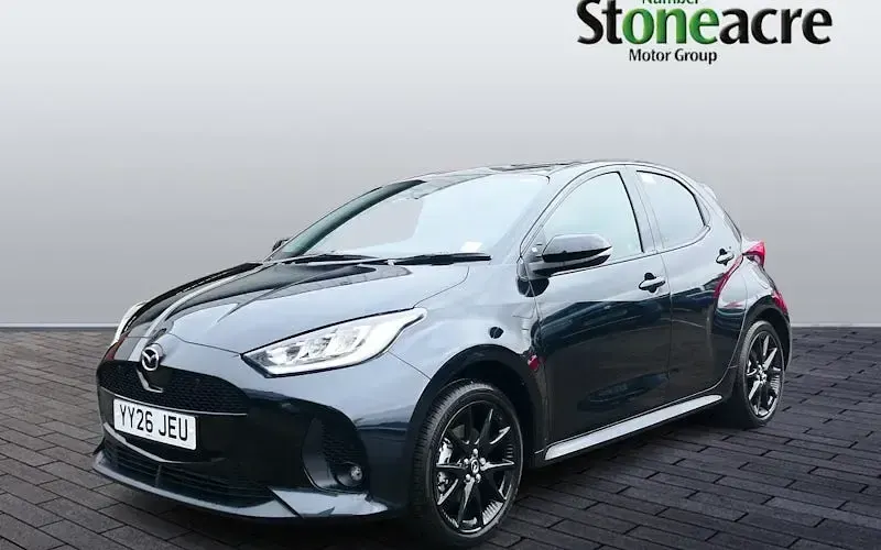 New Mazda 2 Homura-Line 116 HP (85 kW) 2026 Black Hatchback
