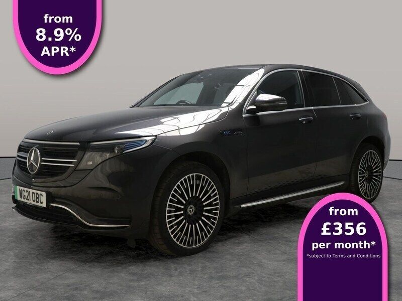 Grey Used 2021 Mercedes EQC400 AMG line SUV | £24,470 (Fair price) - Image 1/3