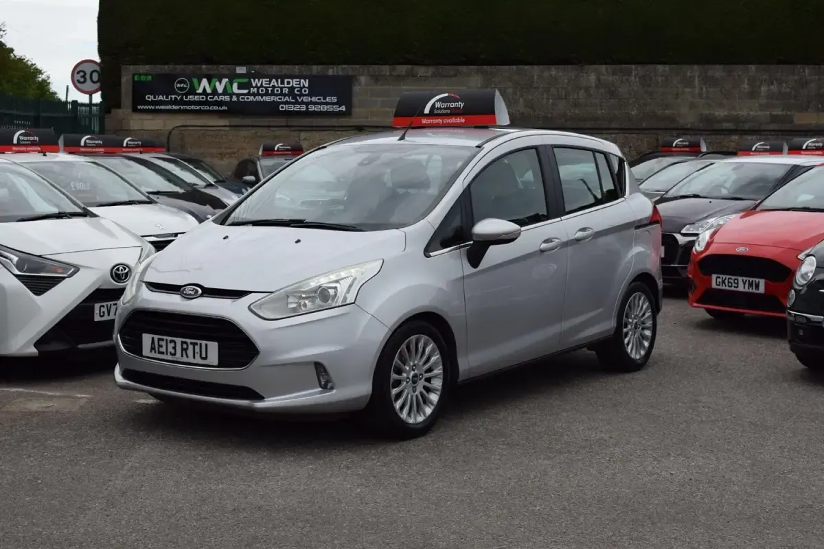 Używany Ford B-MAX Titanium 100 KM (73 kW) 2013 Srebrny Minivan