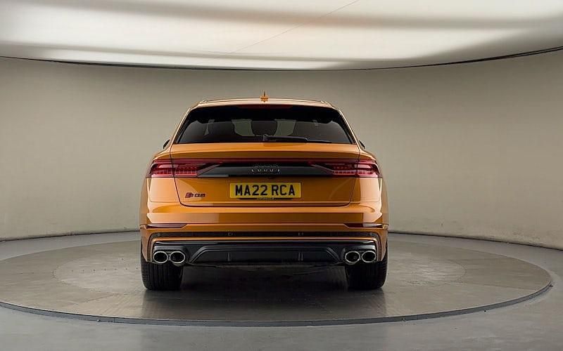 Used Audi SQ8 Black Edition 507 HP (372 kW) 2022 Dragon orange metallic SUV