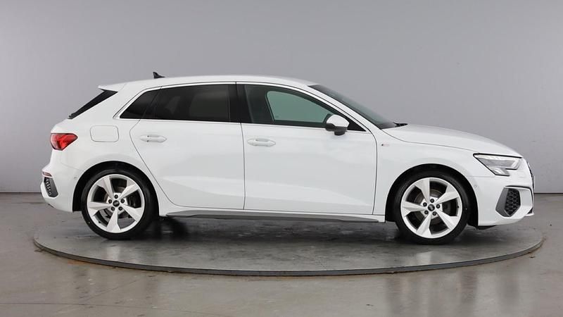Used Audi A3 Sportback S-Line 2022 Glacier white Hatchback