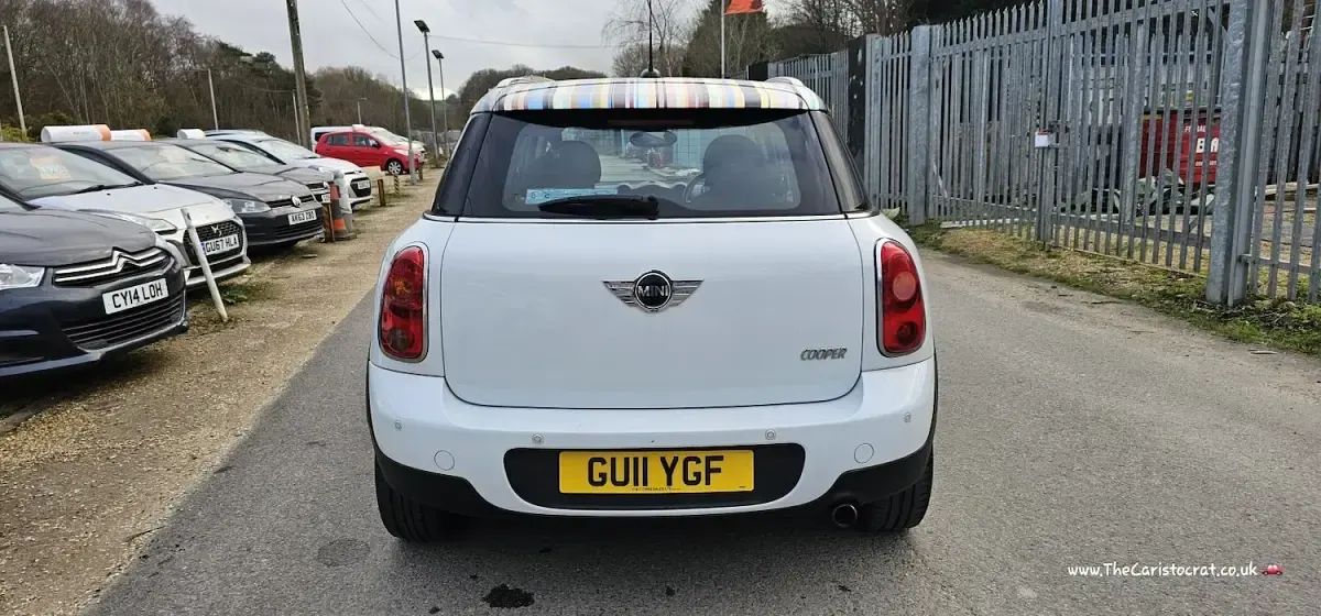 Used Mini Cooper Countryman 122 HP (89 kW) 2011 White SUV