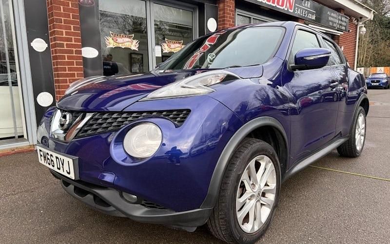 Used Nissan Juke N-Connecta 116 HP (85 kW) 2017 Blue SUV