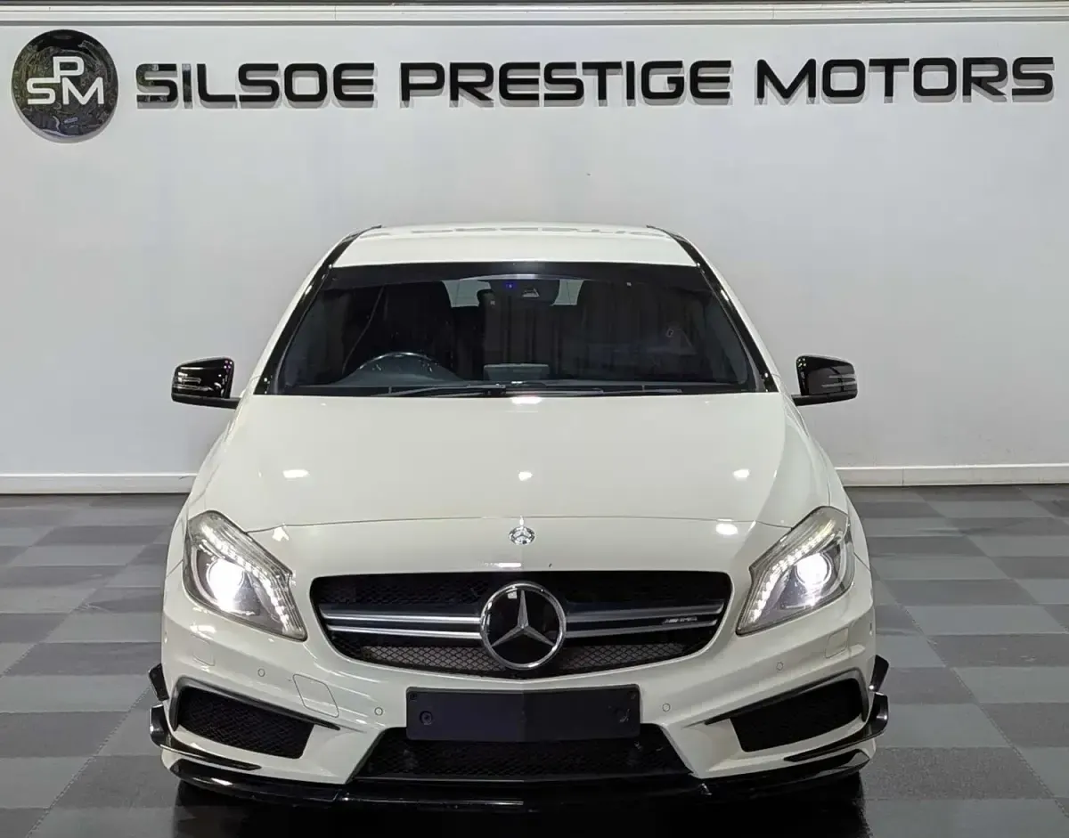 Used Mercedes A45 AMG 2014 White Hatchback