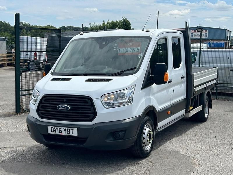 Used Ford Transit 170 HP (125 kW) 2016 White Cabriolet