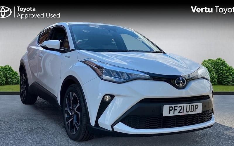 White Used 2021 Toyota C-HR Design SUV | £18,527 (Fair price) - Image 1/4