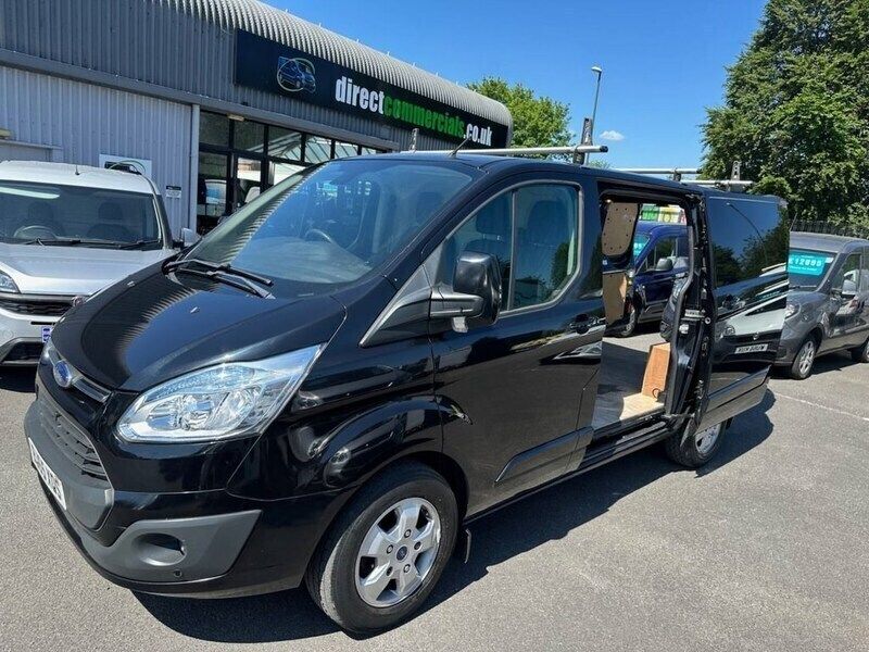 Black Used 2015 Ford Transit Custom Limited Van | £11,995 (A bit pricey) - Image 1/3