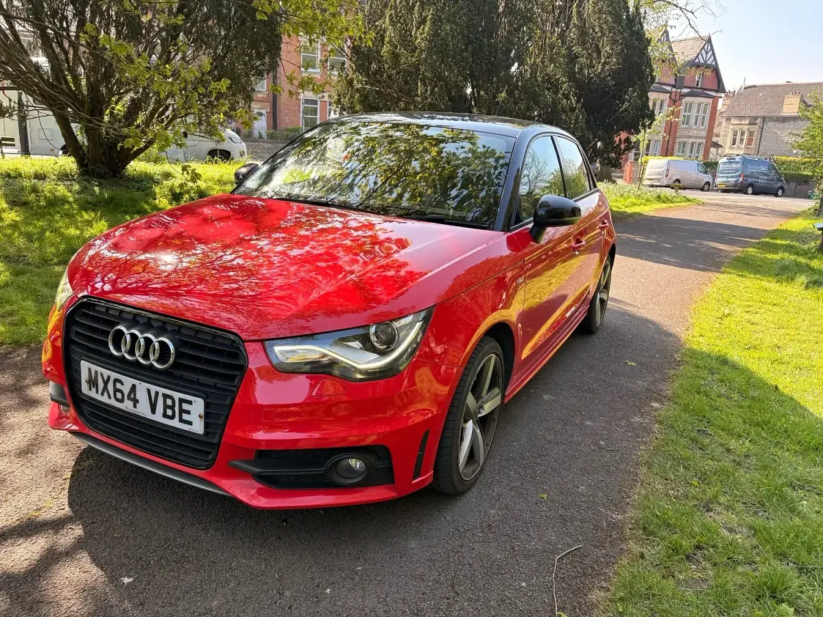 Used Audi A1 S-Line 2014 Red Hatchback
