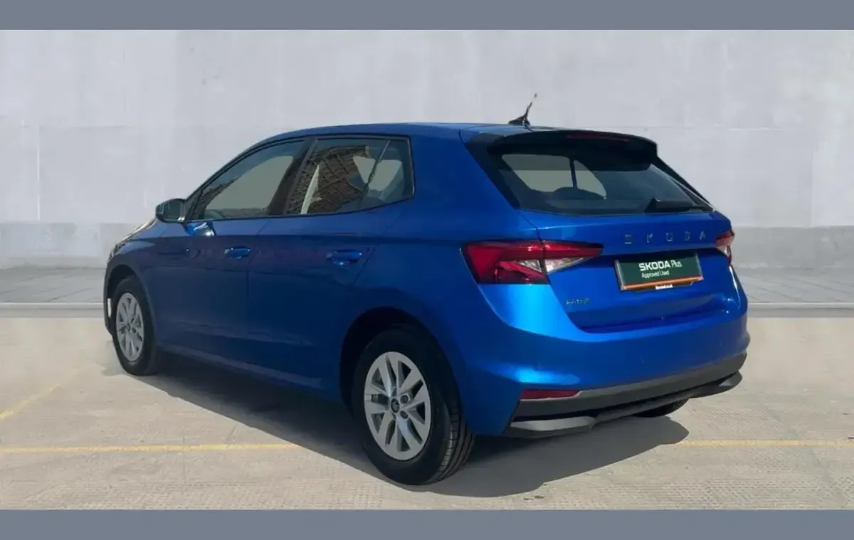 New Skoda Fabia SE 113 HP (83 kW) 2026 Blue Hatchback