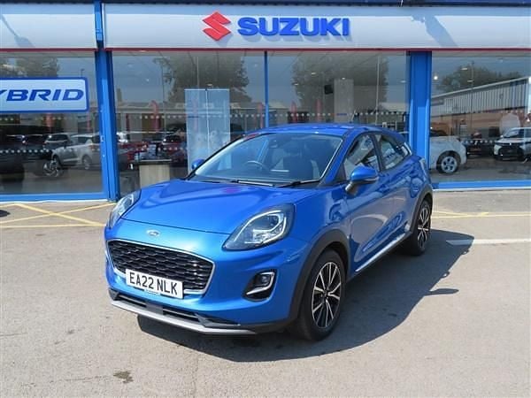 Blue Used 2022 Ford Puma Titanium Hatchback | £17,492 (Good price) - Image 1/1