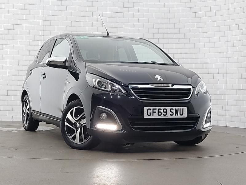 Black Used 2019 Peugeot 108 Collection Hatchback | £7,998 (Fair price) - Image 1/4