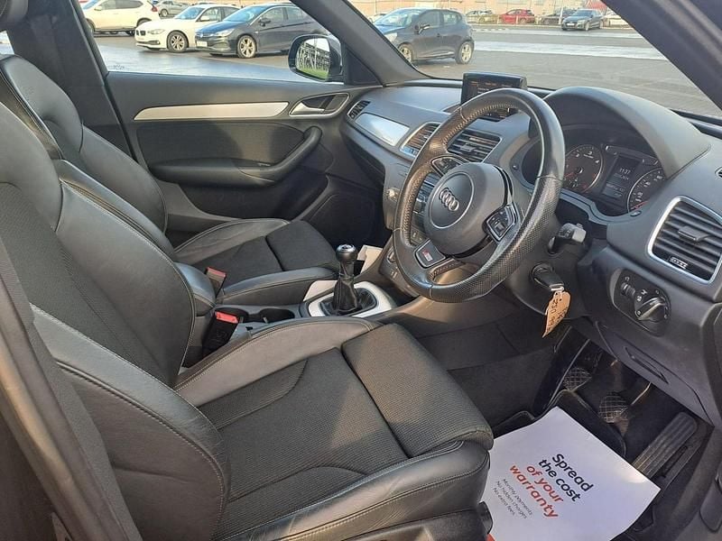 Used Audi Q3 S-Line 150 HP (110 kW) 2016 Black SUV