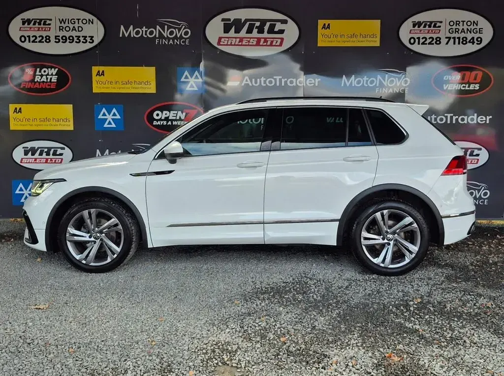 Used VW Tiguan R-line Edition 150 HP (110 kW) 2023 White SUV