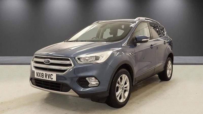 Used Ford Kuga Titanium 120 HP (88 kW) 2018 Blue SUV