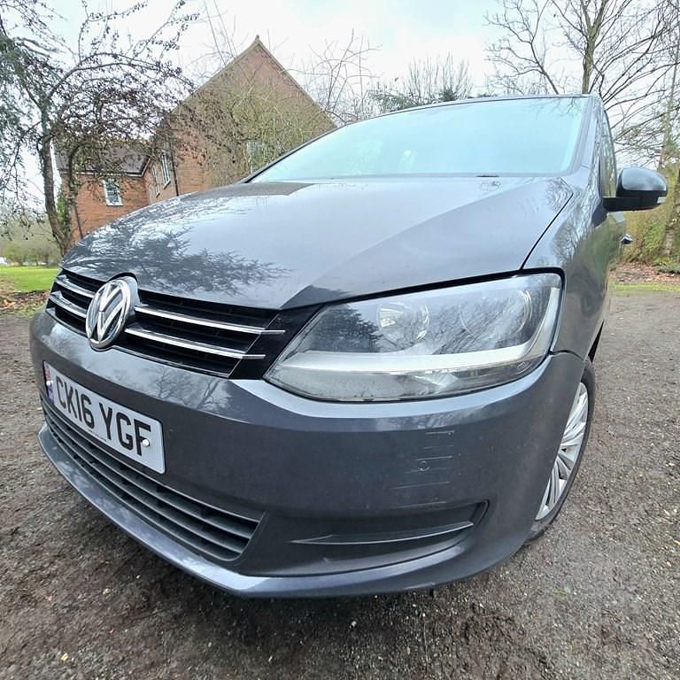 Used VW Sharan S 150 HP (110 kW) 2016 Grey MPV