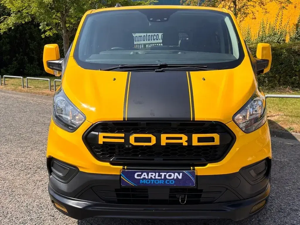 Used Ford Transit Custom 2022 Yellow Van