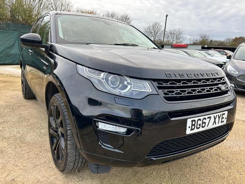 Black Used 2017 Land Rover Discovery Sport HSE SUV | £11,395 (Good price) - Image 1/4