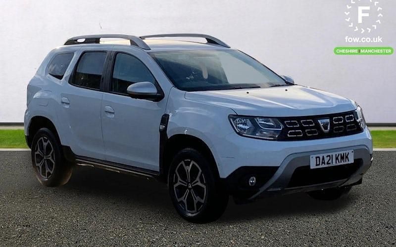 White Used 2021 Dacia Duster Prestige Estate | £11,199 (Fair price) - Image 1/3