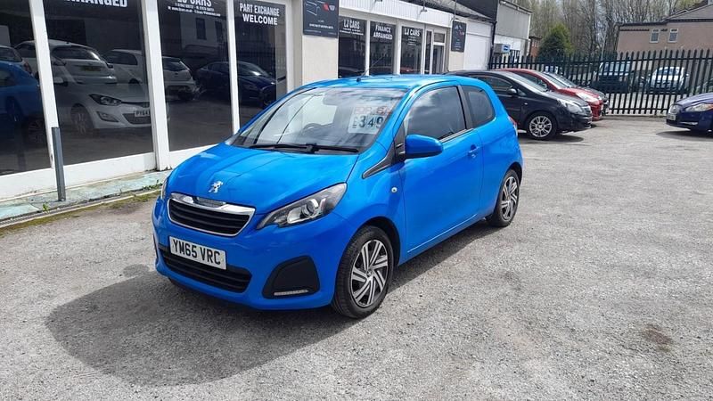 Used Peugeot 108 Active 68 HP (50 kW) 2016 Blue Hatchback