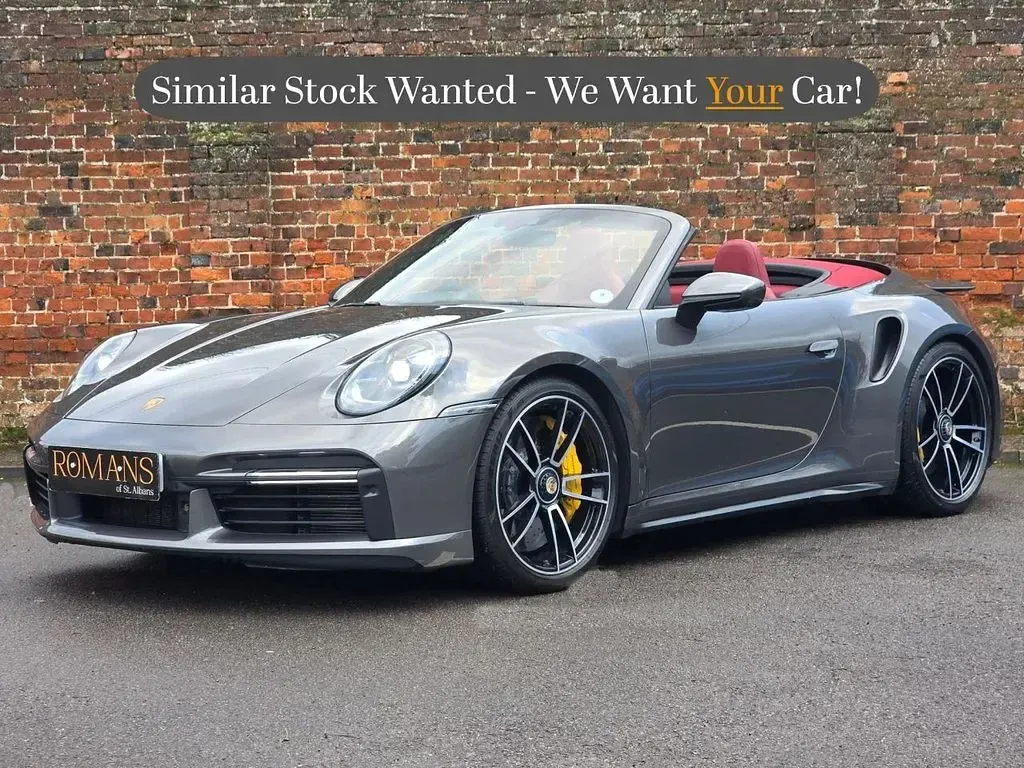 Used Porsche 911 Turbo S Cabriolet 650 HP (478 kW) 2022 Grey Cabriolet