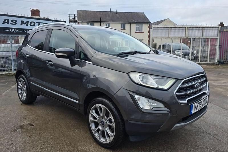 Used Ford Ecosport Titanium 125 HP (91 kW) 2018 Grey SUV