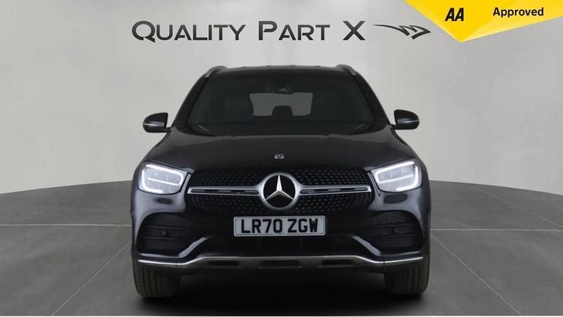Used Mercedes GLC220 AMG line 194 HP (142 kW) 2020 Black Estate