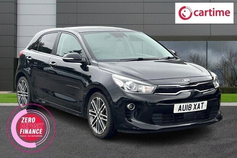 Black Used 2018 Kia Rio First Edition Hatchback | £10,250 (Fair price) - Image 1/4