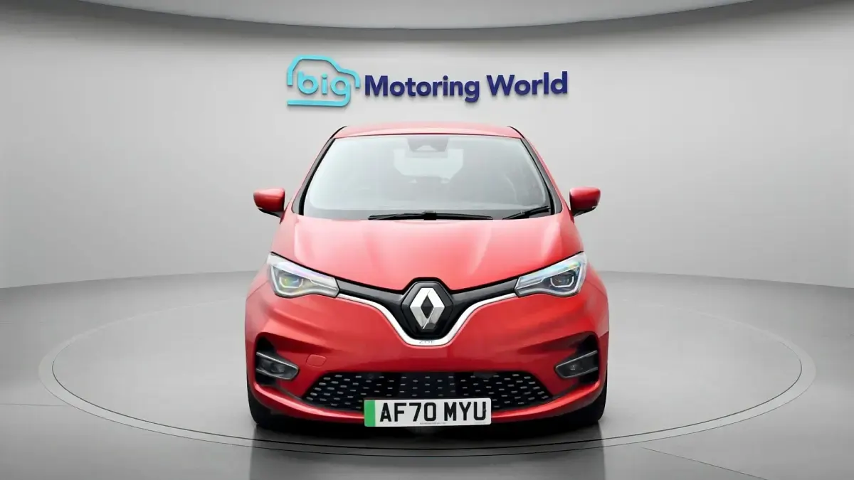 Used Renault Zoe GT-Line 100 kW (136 HP) 2020 Red Hatchback