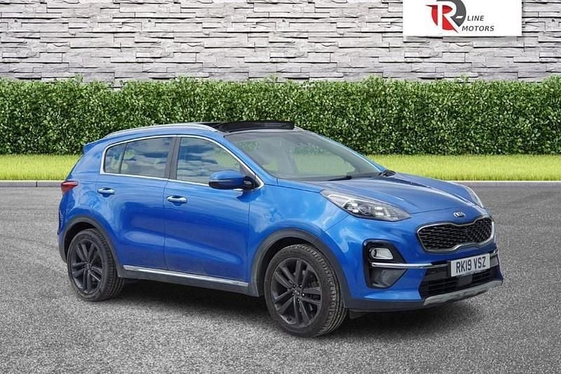 Blue Used 2019 Kia Sportage 4 SUV | £12,195 (Good price) - Image 1/1