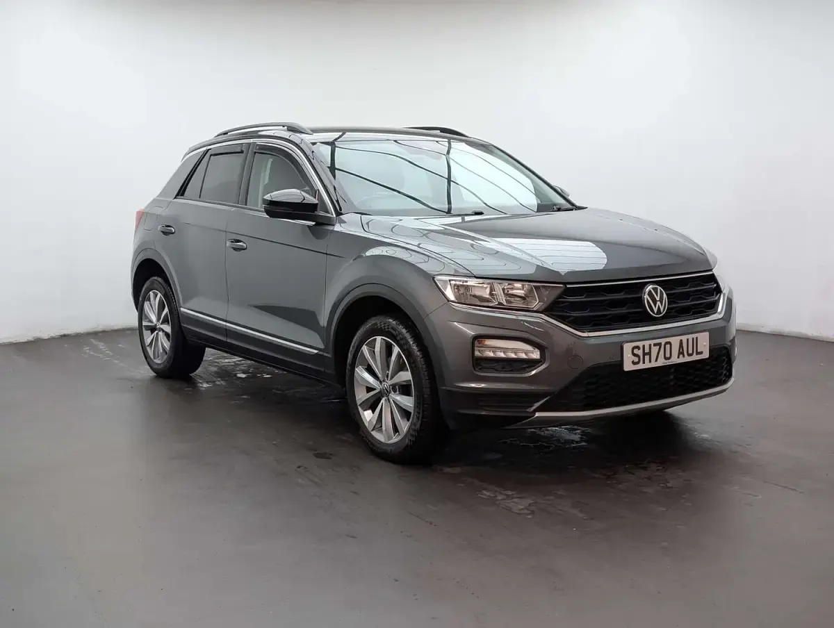 Used VW T-Roc Design 115 HP (84 kW) 2020 Grey SUV
