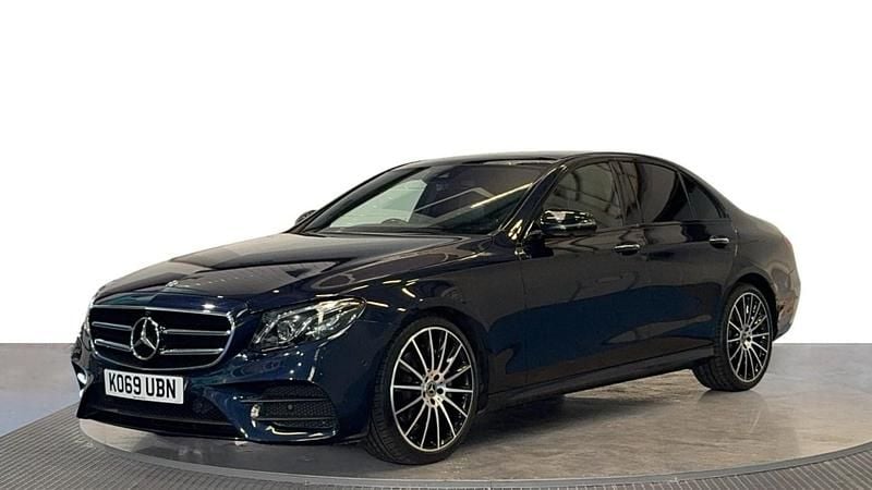 Blue Used 2020 Mercedes E300 AMG line Sedan | £24,520 (Good price) - Image 1/4