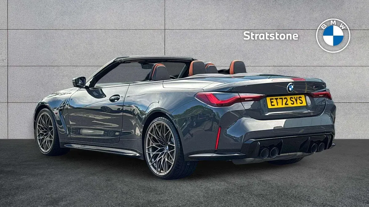 Used BMW M4 Competition Edition 503 HP (369 kW) 2022 Grey Cabriolet