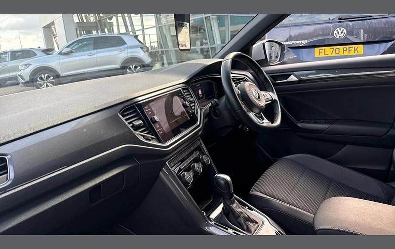 Used VW T-Roc R-line 150 HP (110 kW) 2021 Silver SUV