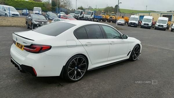 Used BMW 520 M Sport 2021 White Sedan