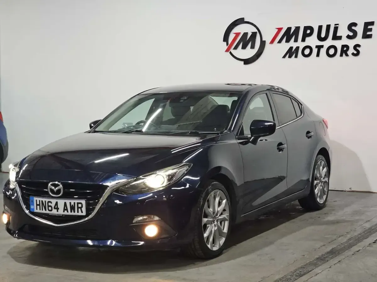 Gebraucht Mazda 3 Inclusive 150 PS (110 kW) 2014 Blau Limousine