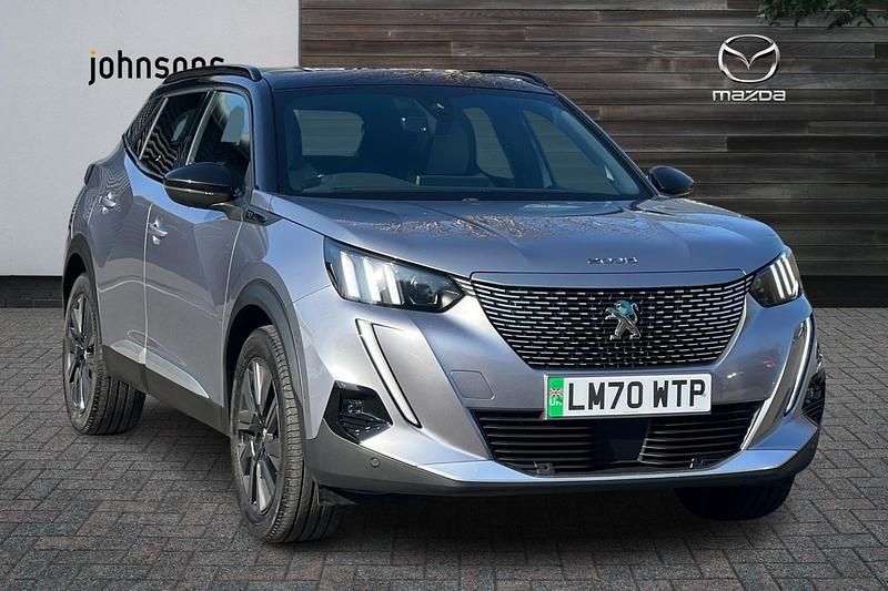 Used Peugeot e-2008 GTi 100 kW (136 HP) 2020 Grey SUV
