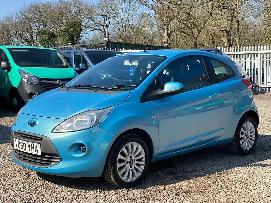 Używany Ford Ka 69 KM (50 kW) 2010 Niebieski Hatchback
