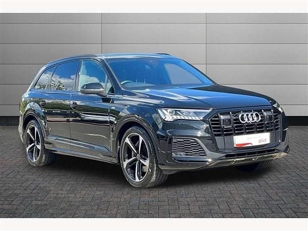 Daytona grey Used 2022 Audi Q7 Black Edition SUV | £45,795 (Fair price) - Image 1/4