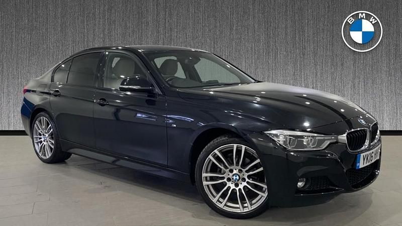 Black Used 2016 BMW 320 M Sport | £14,950 (Fair price) - Image 1/4