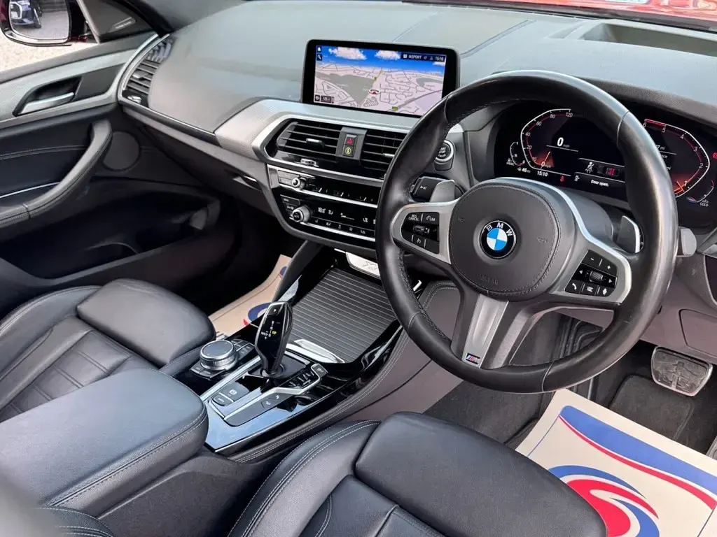 Used BMW X4 M Sport 190 HP (139 kW) 2021 Red SUV
