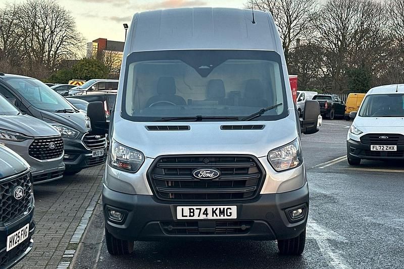 Used Ford Transit 130 HP (95 kW) 2024 Moondust silver (metallic paint)