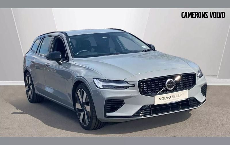 Grey Used 2024 Volvo V60 Plus Estate | £41,295 (Expensive) - Image 1/3