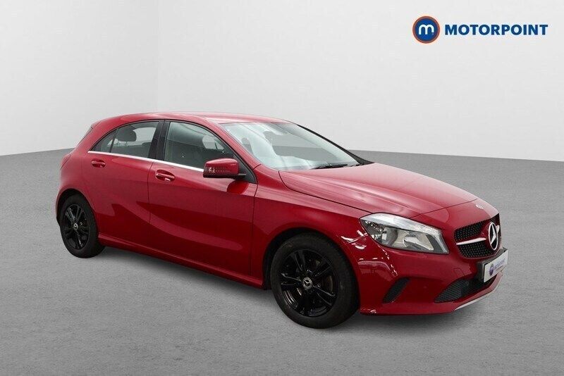 Red Used 2017 Mercedes A160 Executive Hatchback | £13,999 (Fair price) - Image 1/4