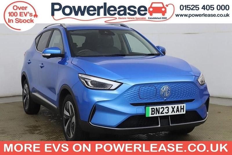 Used MG ZS Trophy Connect 114 kW (156 HP) 2023 Blue SUV