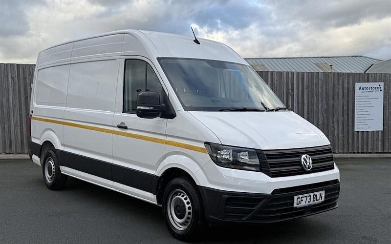 White Used 2023 VW Crafter Trendline Van | £24,995 (Fair price) - Image 1/4