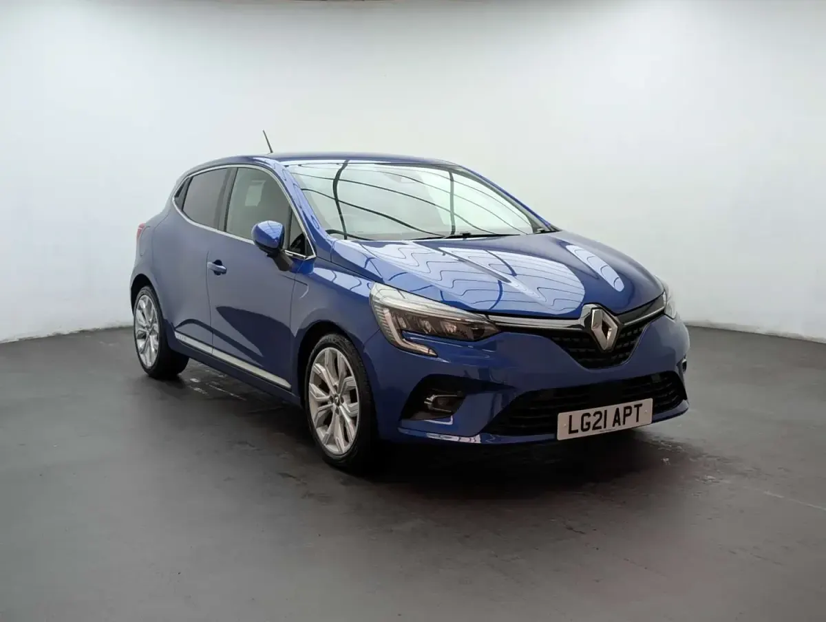 Usado Renault Clio V Version S 2021 Azul Utilitario