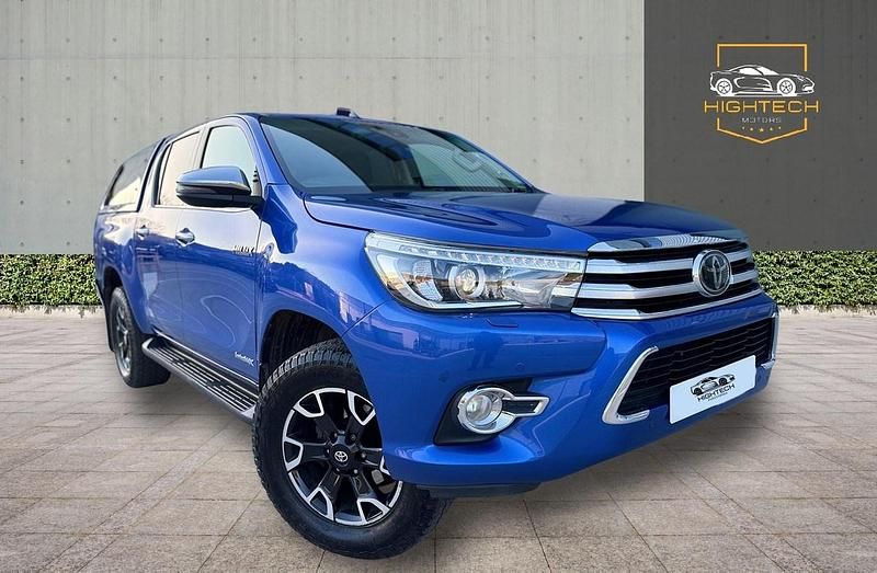 Used Toyota HiLux 150 HP (110 kW) 2018 Blue Pickup