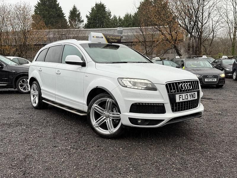 White Used 2013 Audi Q7 S-line plus SUV | £10,995 (Fair price) - Image 1/4