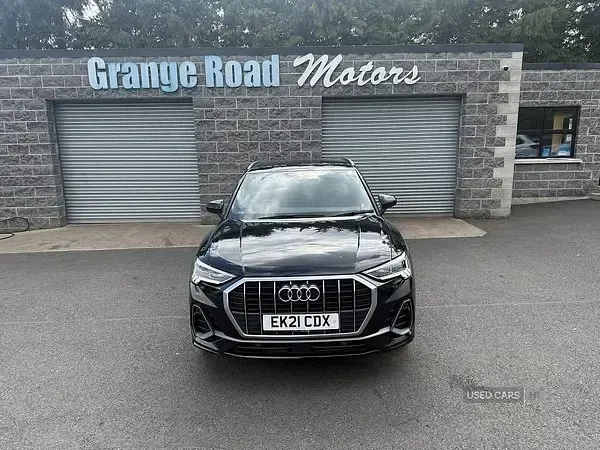 Begagnad Audi Q3 S-Line 150 HK (110 kW) 2021 Svart SUV