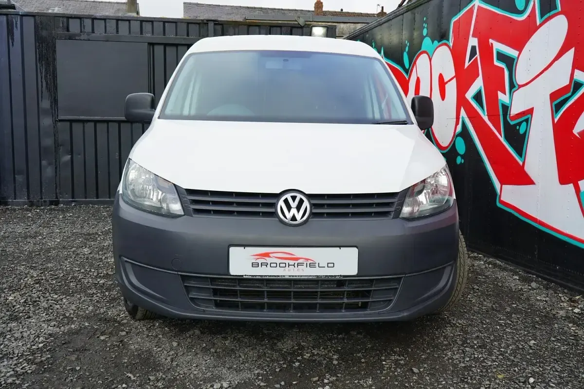 Used VW Caddy Startline 75 HP (55 kW) 2015 White MPV